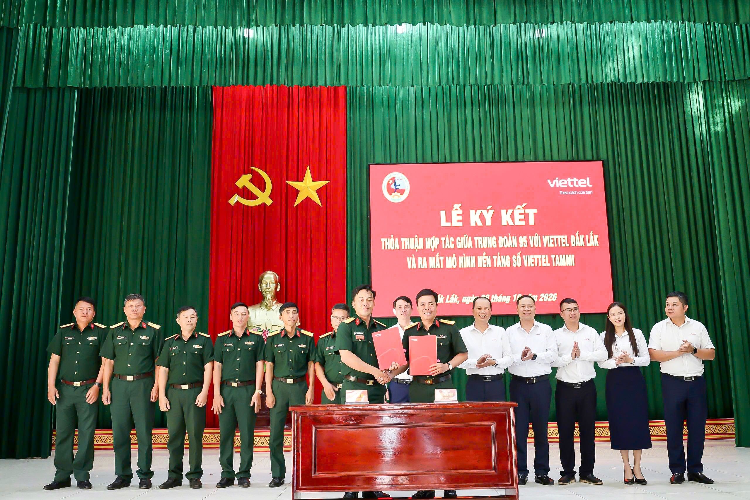 VIETTEL ĐẮK LẮK – ĐƯA TAMMI ĐẾN GẦN HƠN VỚI ĐƠN VỊ QUÂN ĐỘI, THÚC ĐẨY CHUYỂN ĐỔI SỐ!