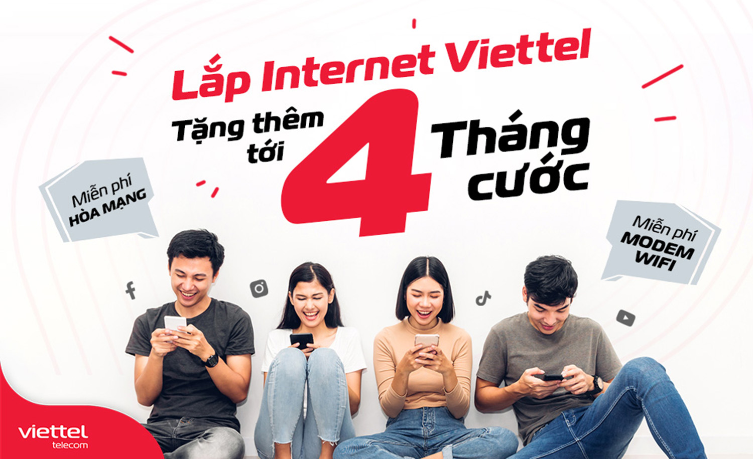 Đăng ký lắp Wifi Viettel Cư Kuin tại nhà chỉ từ 165.000 đồng/tháng