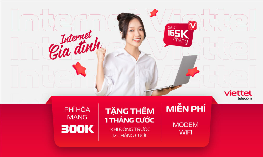 Lắp Wifi Viettel Sông Cầu tặng kèm Modem Wifi miễn phí lắp đặt
