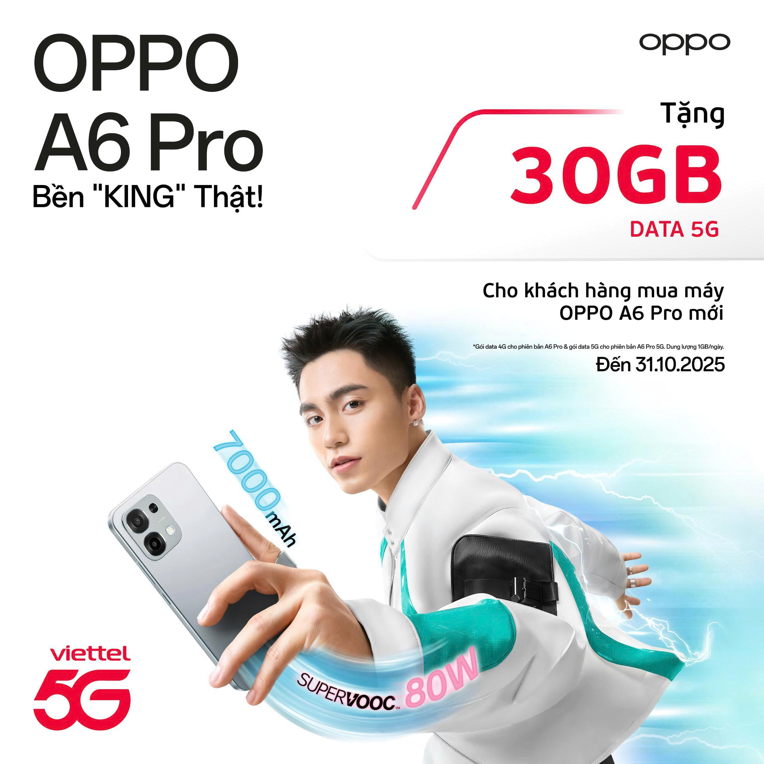 5G Viettel x OPPO A6 Pro