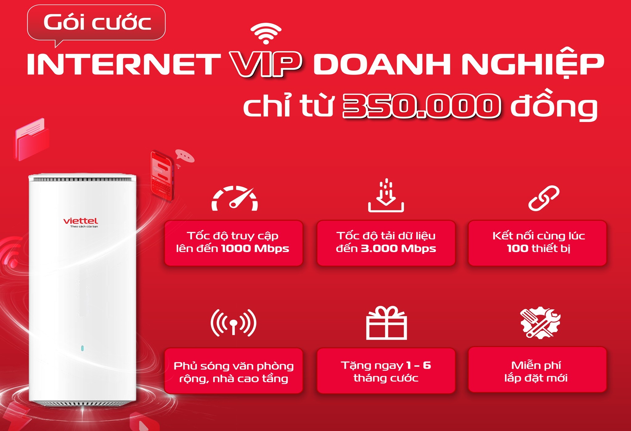 Lắp mạng internet doanh nghiệp Daklak miễn phí lắp đặt nhận ưu đãi lớn